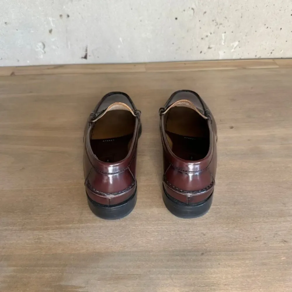 Florsheim Berkley Penny Loafers Burgundy 10 3E